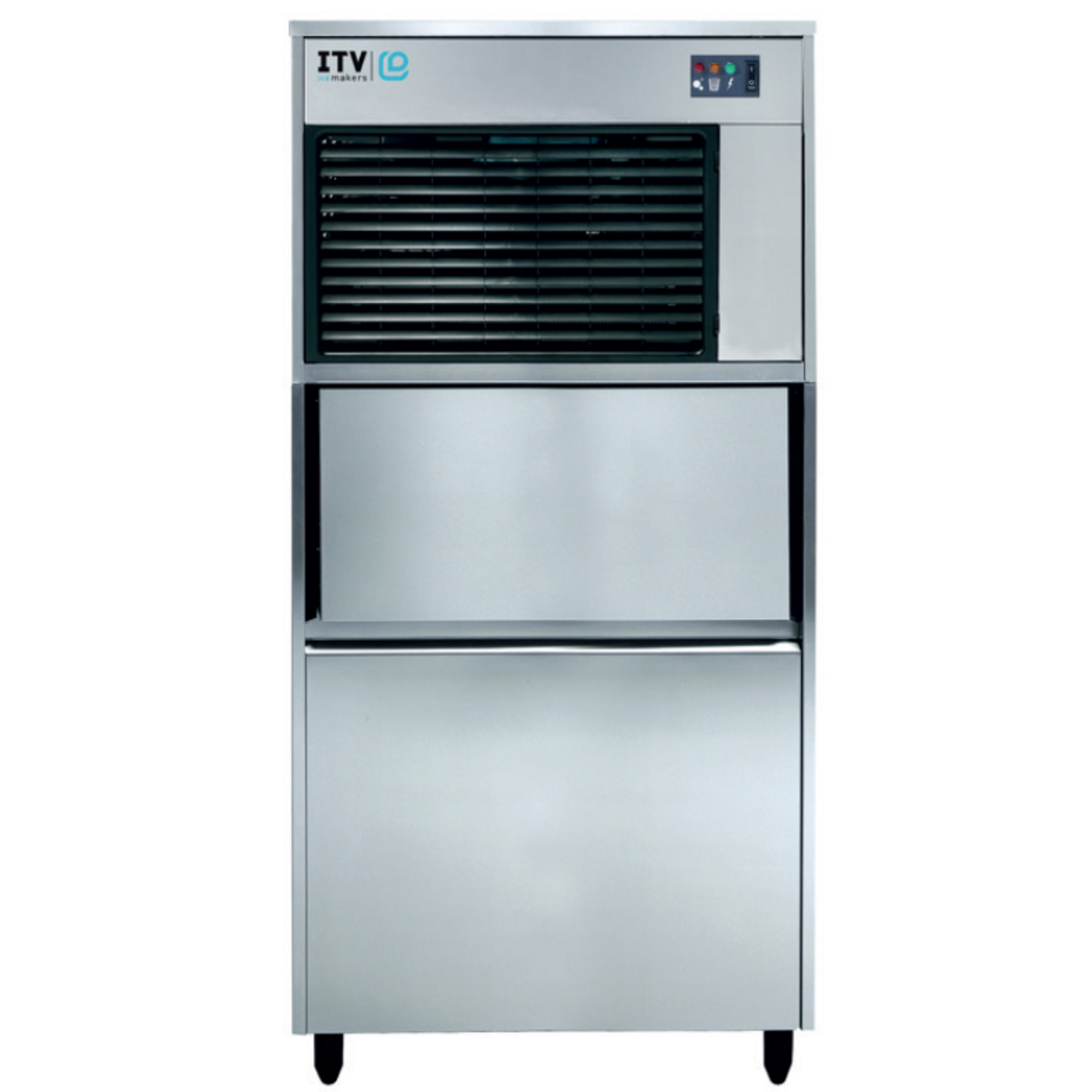 Machine à paillettes - Prod. (24H): 182kg - Refroidissement AIR - Glace à grains - IQ180CA - CODIGEL