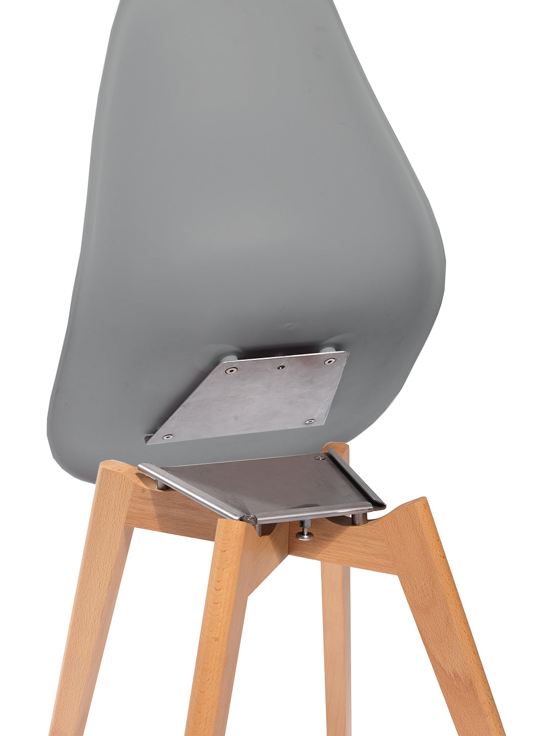 Keeve - Chaise avec piètement empilable - Assise en plastique - VEBA - 1 pcs