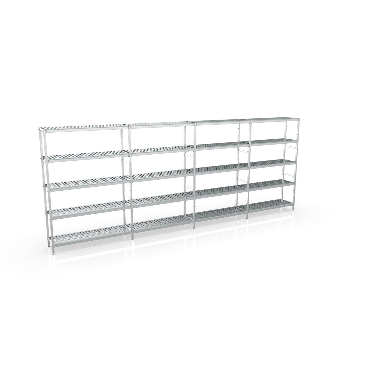 Rayonnage linéaire 5095x1970x500 5 niv - L825 - CODIGEL