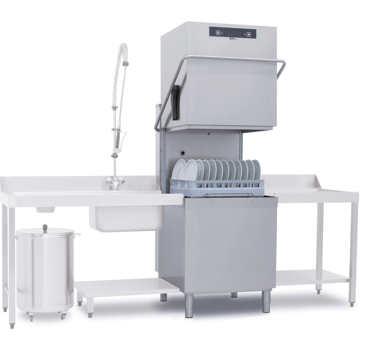 Lave-vaisselle - 30 litres - Panier 600 x 500 mm - TOPTECH - COLGED