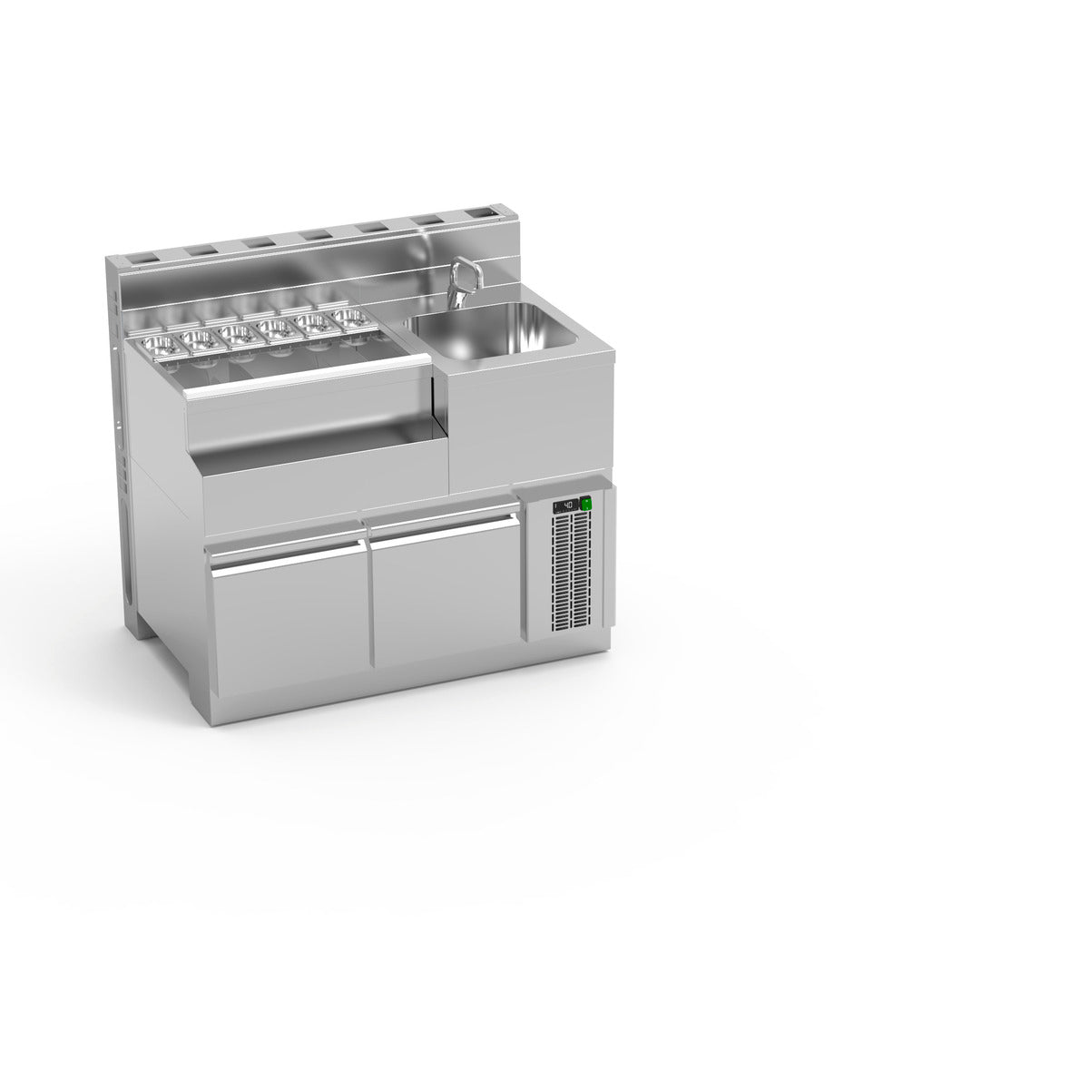 Bar Lynx module réfrigéré avec évier - LBRF-120D - CODIGEL