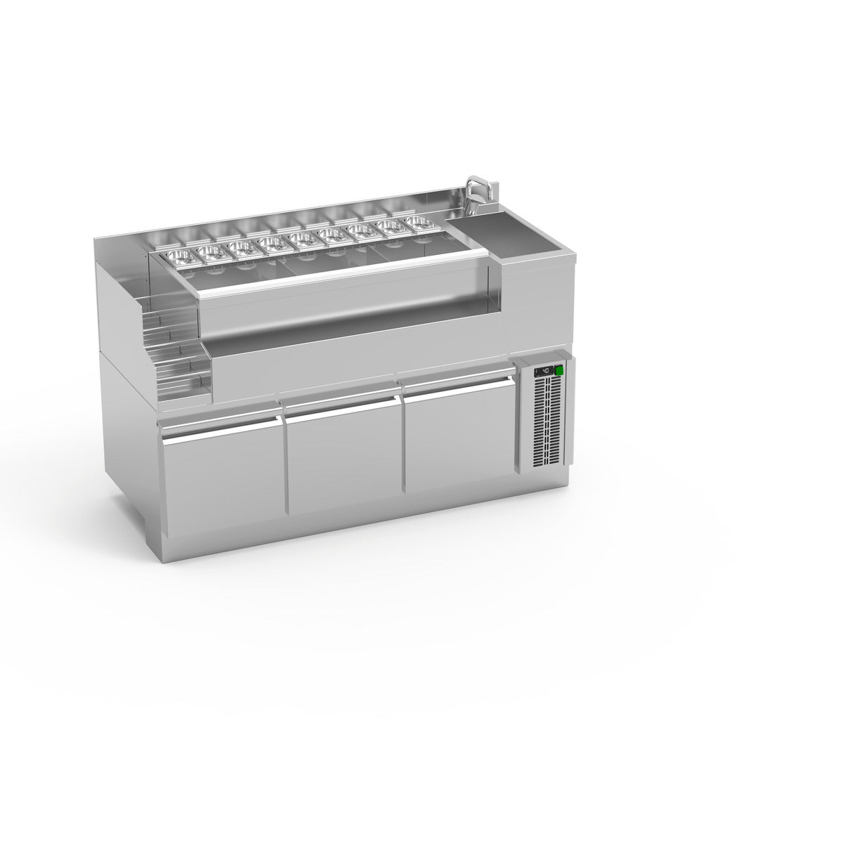 Bar Lynx module réfrigéré à pyramide - LMRFP-160D - CODIGEL