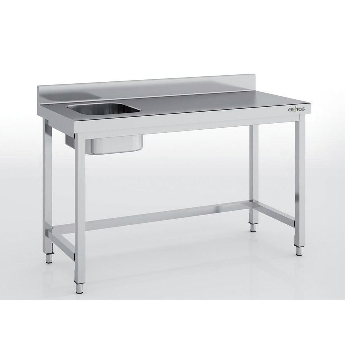 Table de chef série 700 en inox - MCCD70-150I - CODIGEL