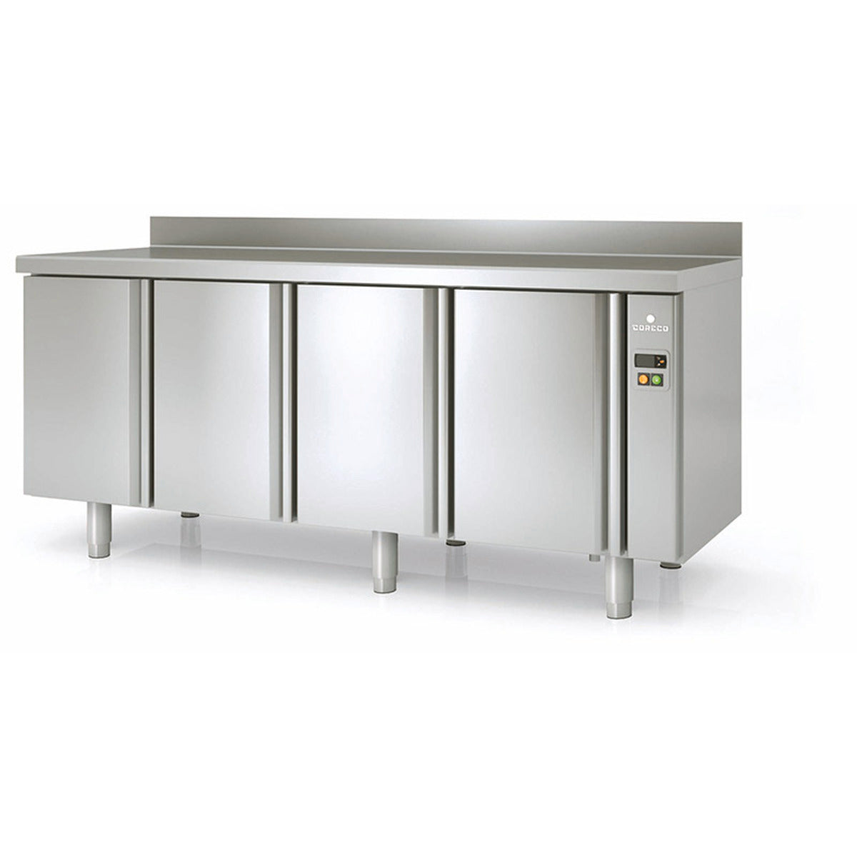 Meuble 700 négatif groupe à distance 4 p. pleines - MCGP-220 - CODIGEL