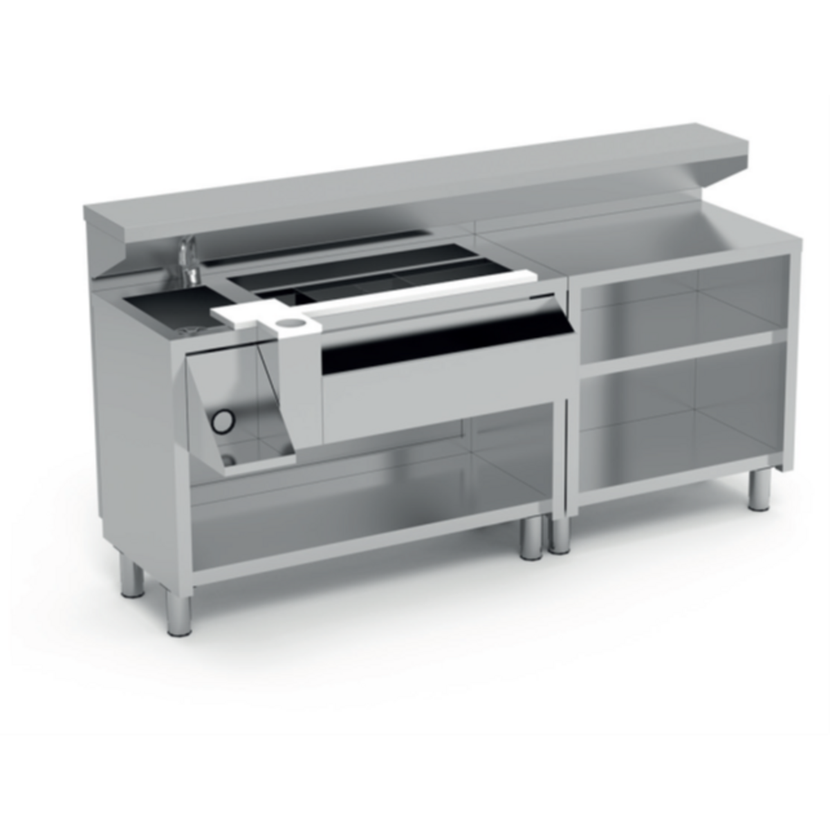 Meuble neutre pour la préparation de cocktail - MCN-40 - CODIGEL