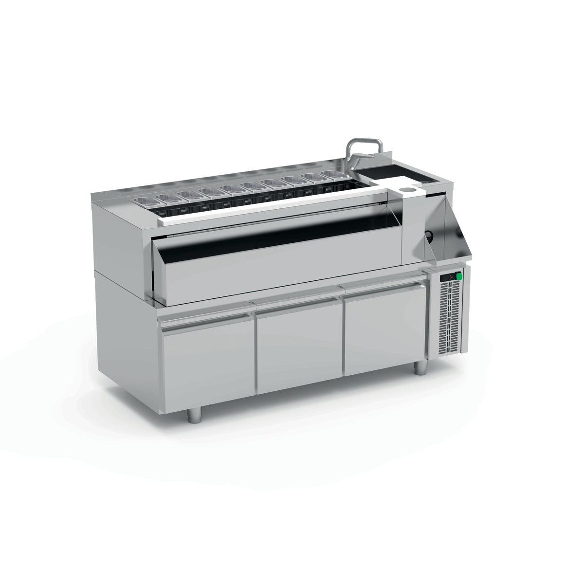 Meuble cocktail - MCR-160D - CODIGEL