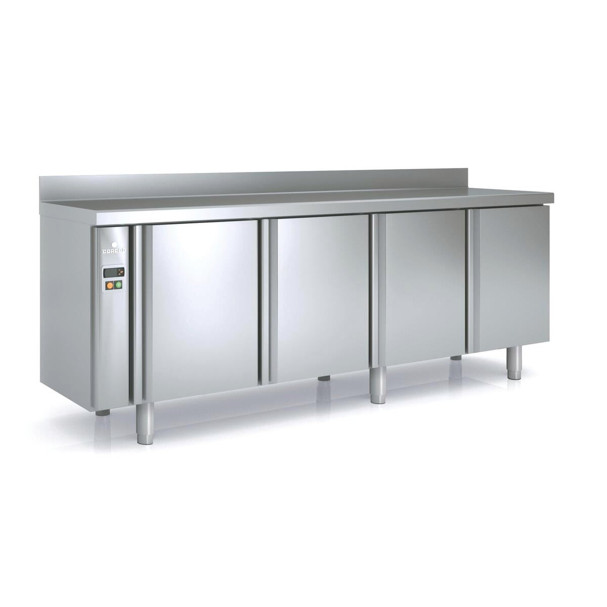 Meuble 600 négatif groupe à distance 4 p. pleines - MCSP-220 - CODIGEL