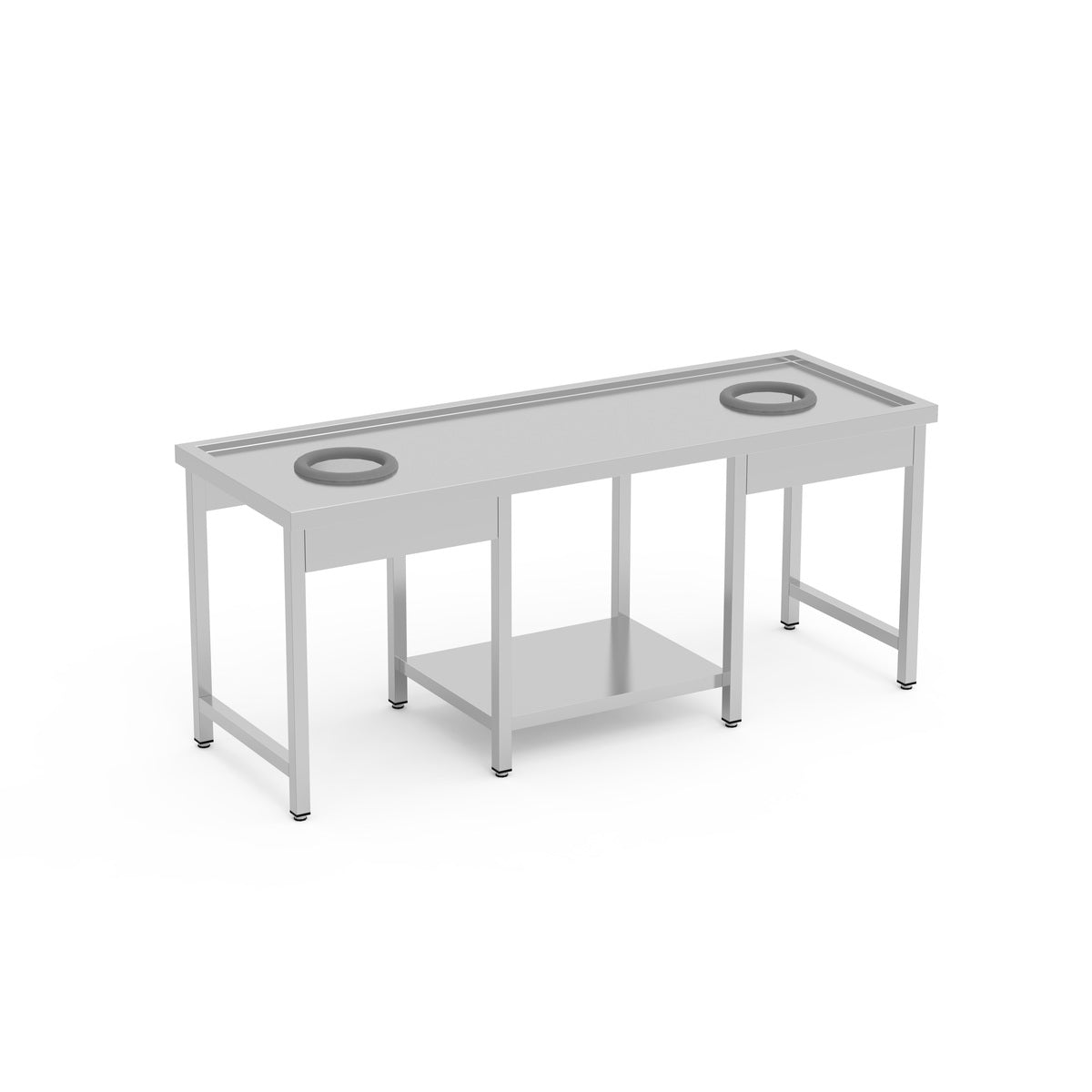 Table de débarrassage avec TVO - MDC-200/2 - CODIGEL