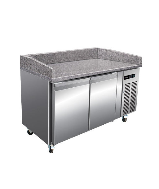 MEUBLE A PIZZA - 600 X 400 - 2 PORTES - 290 L - PROFONDEUR 800