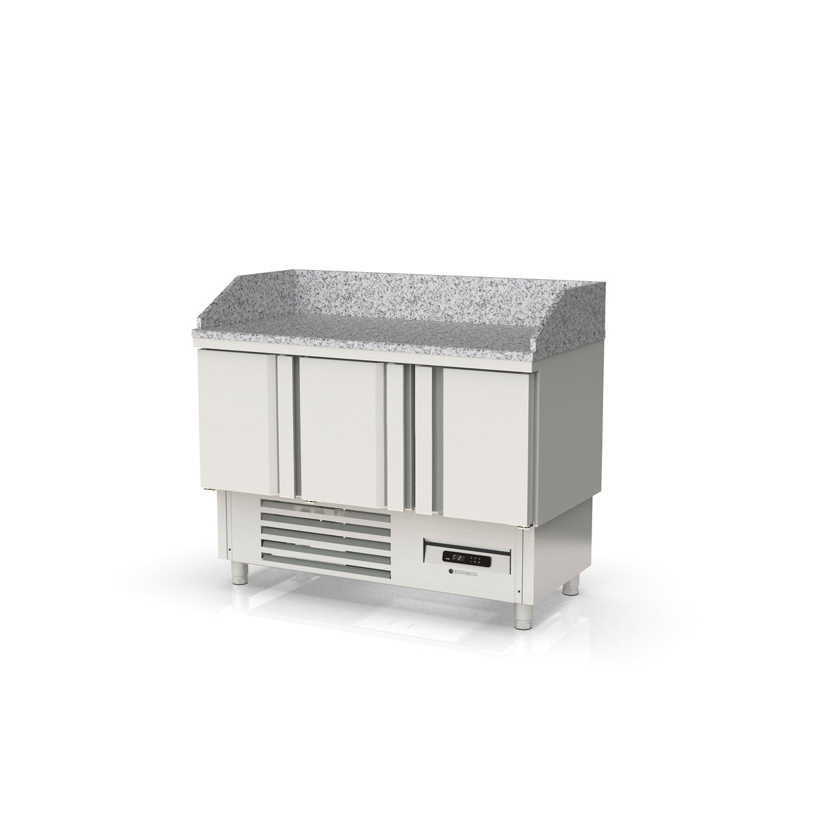 Meuble pizza compact 700 positif - 3 portes - MFCP-140 - CODIGEL