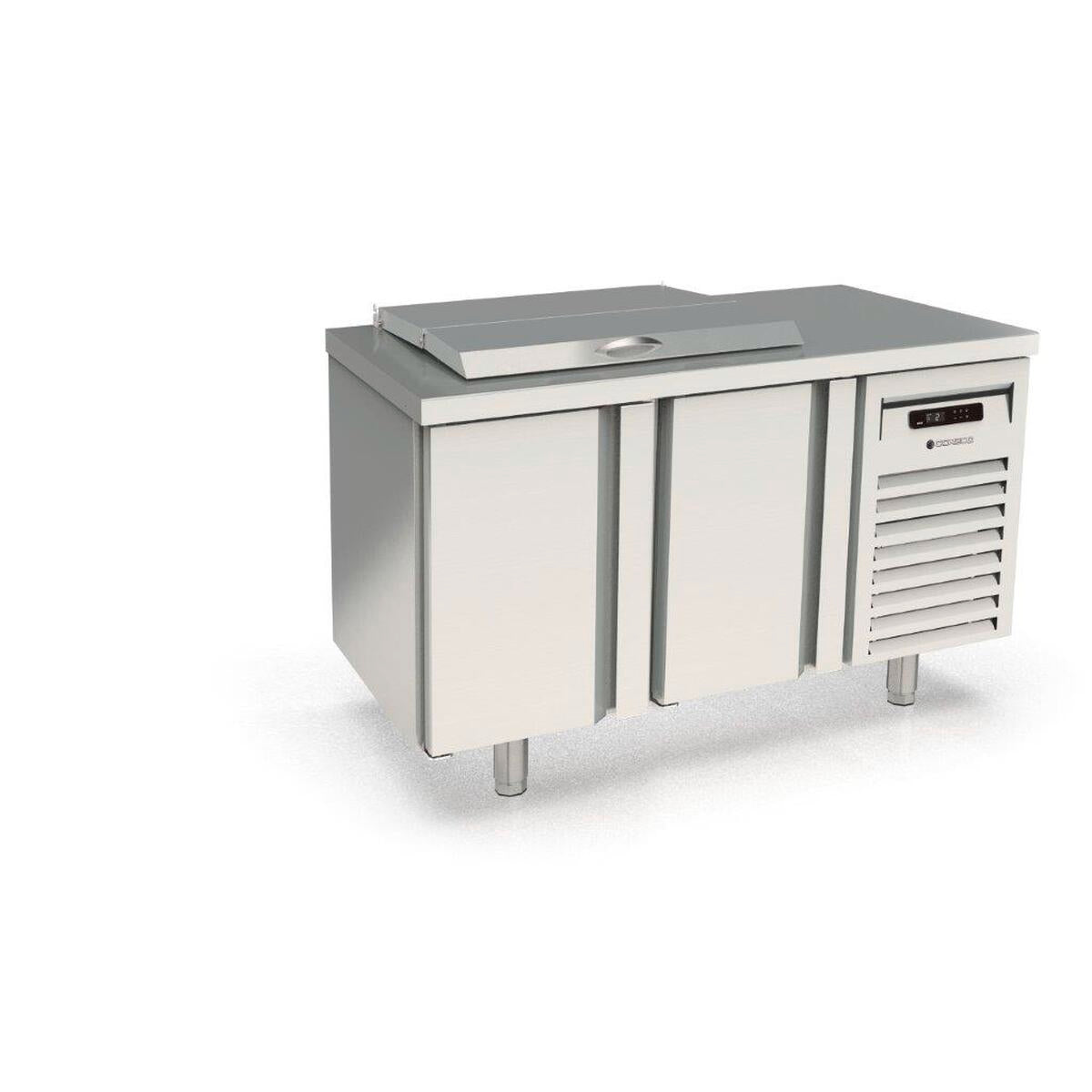 Meuble de préparation 700 positif - 2 portes - MFE-150 - CODIGEL