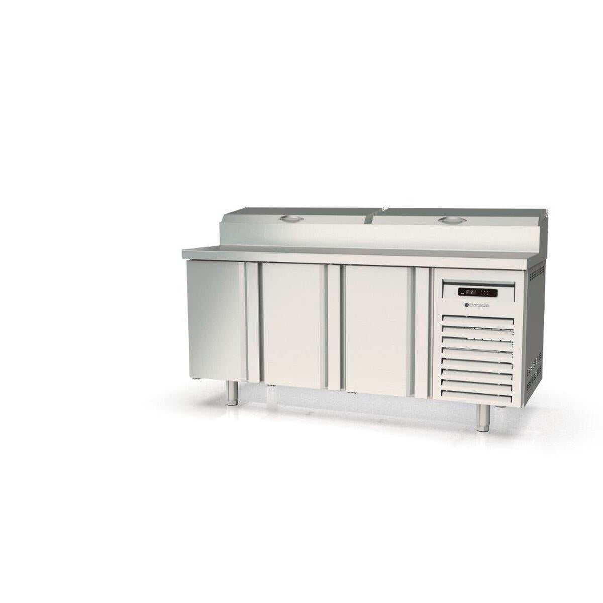 Meuble de préparation 700 positif - 3 portes - MFEI70-180-1/6 - CODIGEL