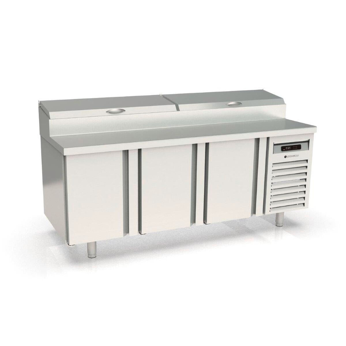 Meuble de préparation 800 positif - 3 portes - MFEI80-200 - CODIGEL