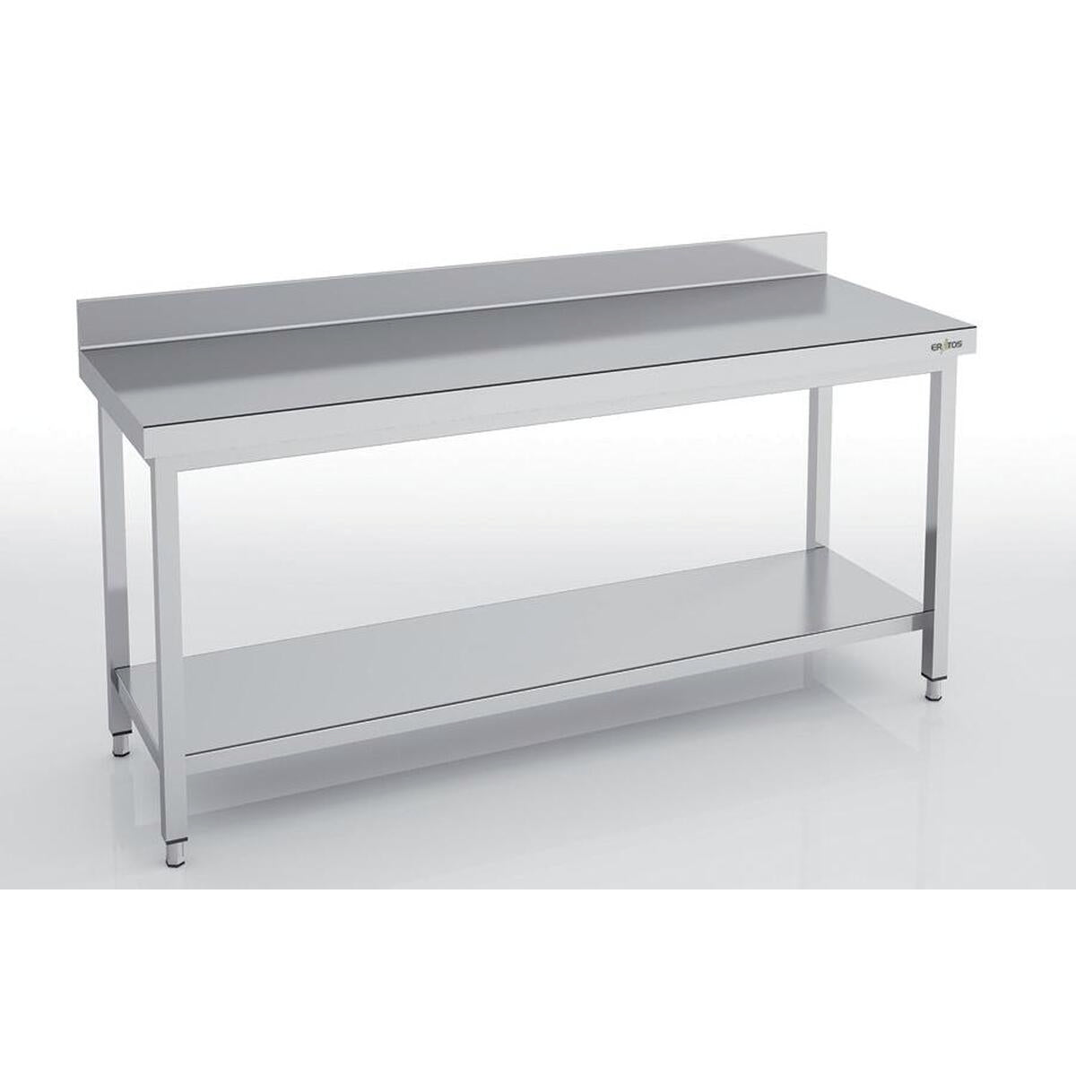 Table adossée série 600 en inox - MMD60-220 - CODIGEL