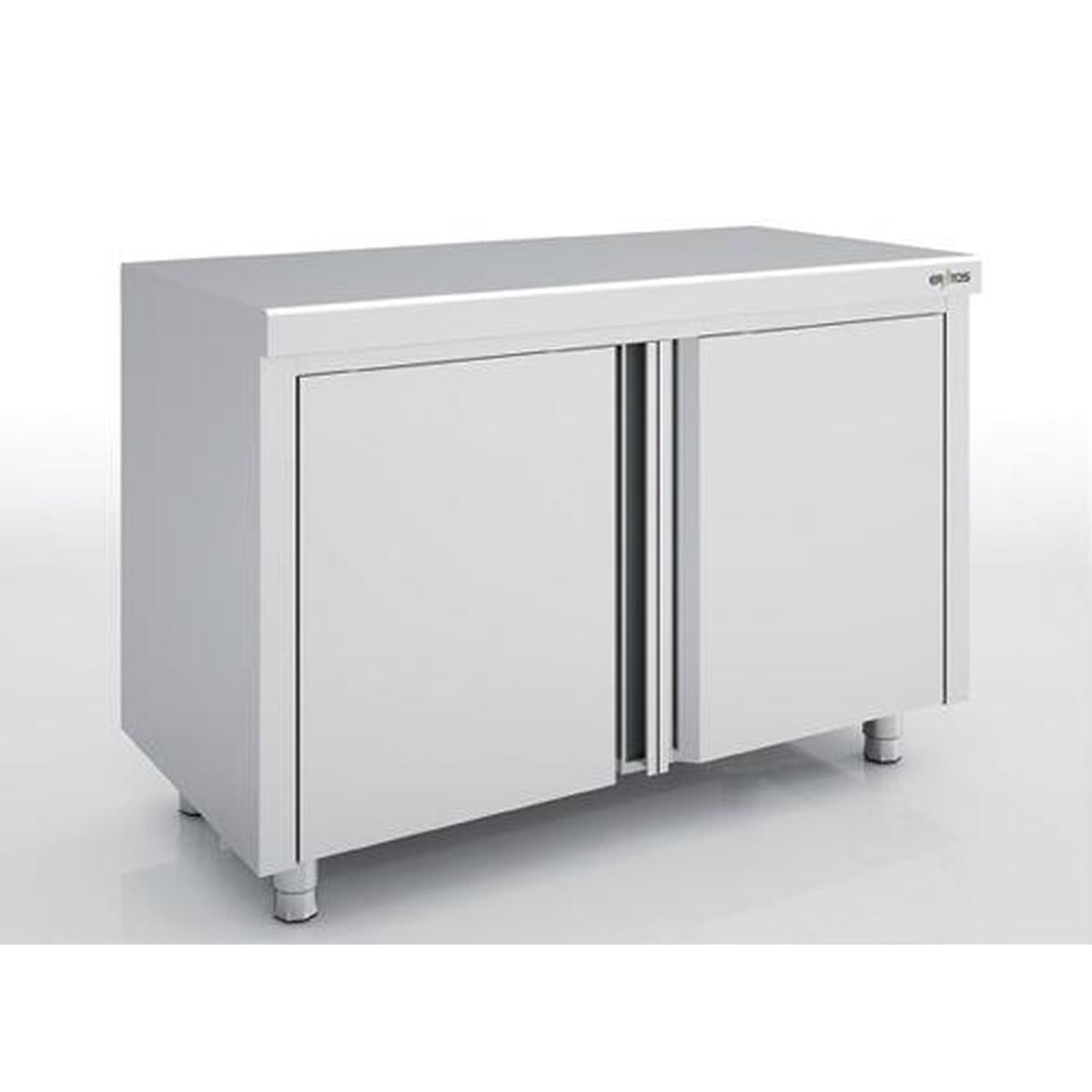 Meuble neutre en inox - Portes battantes - MNB60-140C - CODIGEL