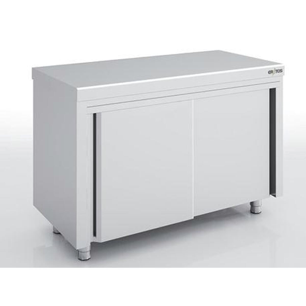 Meuble neutre en inox - Portes coulissantes - MNC70-120C - CODIGEL