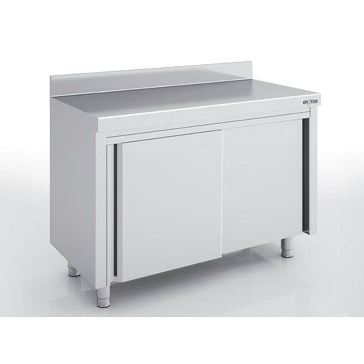 Meuble neutre en inox - Portes coulissantes - MNC70-160M - CODIGEL