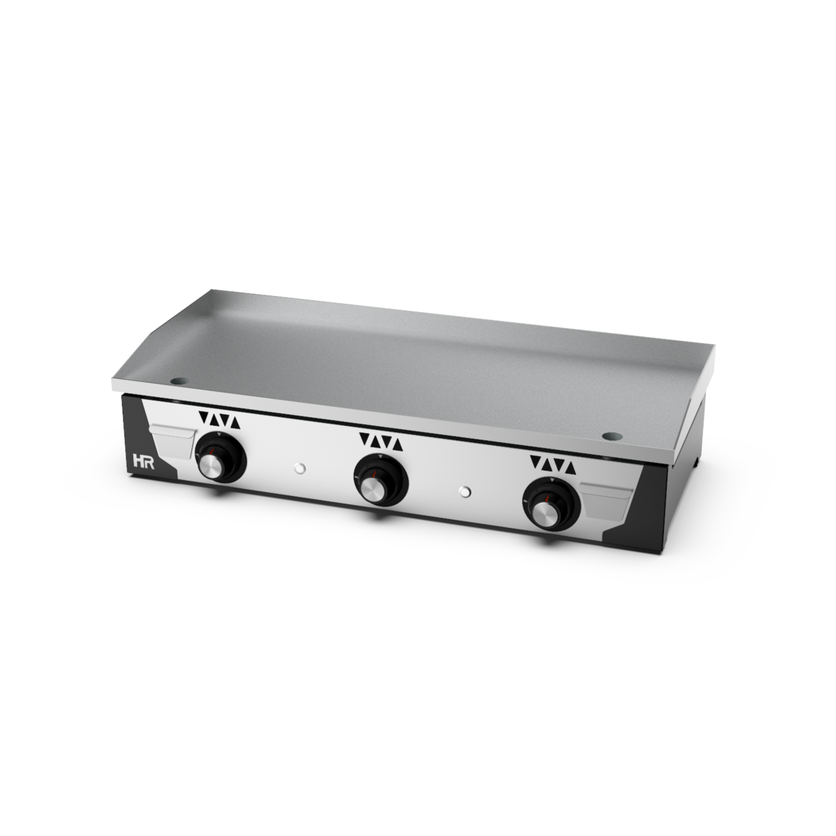 Plancha gaz - Acier rectifié 15 mm - PLC10100RT - CODIGEL