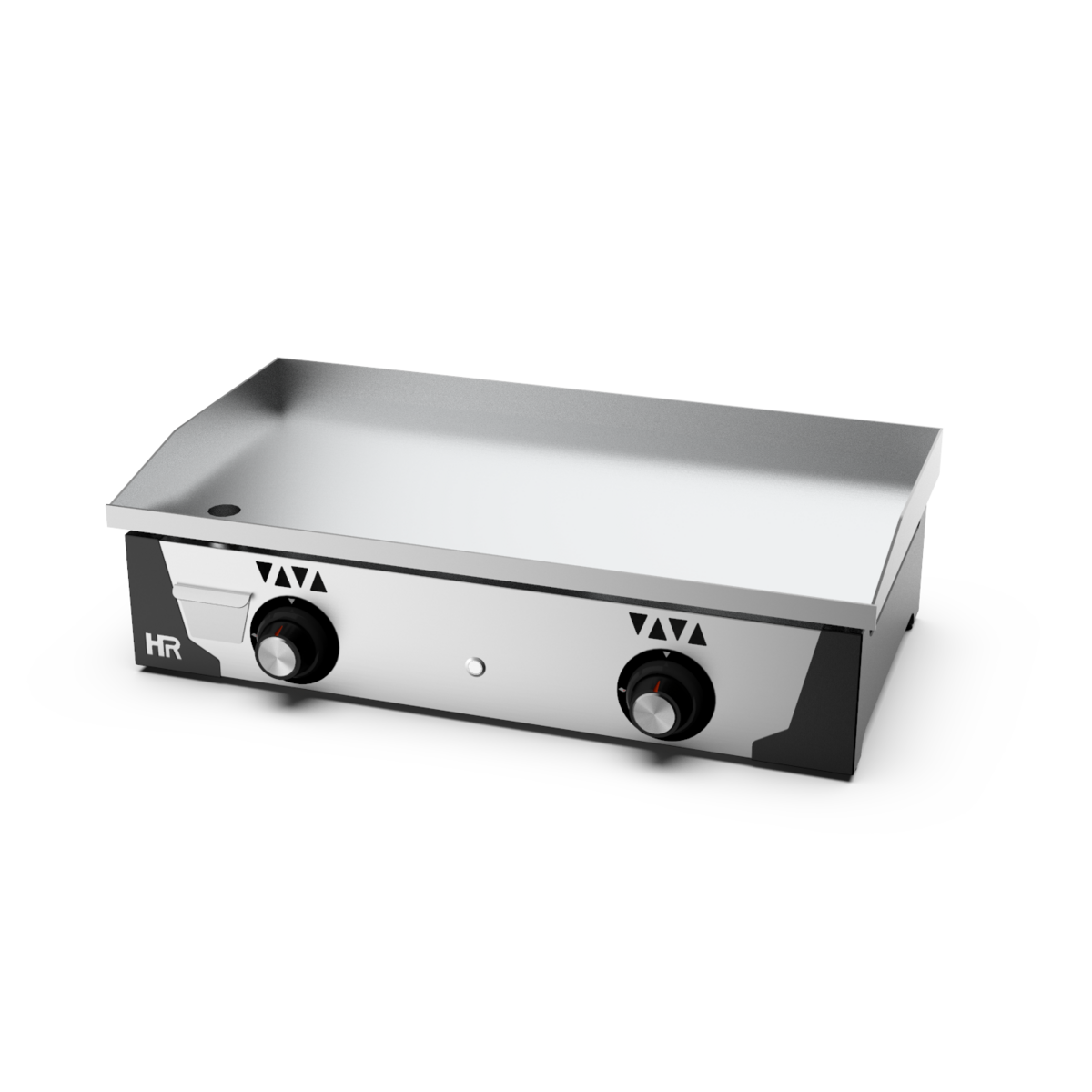 Plancha gaz 15 mm - Revêtement chrome - PLC8100CR - CODIGEL