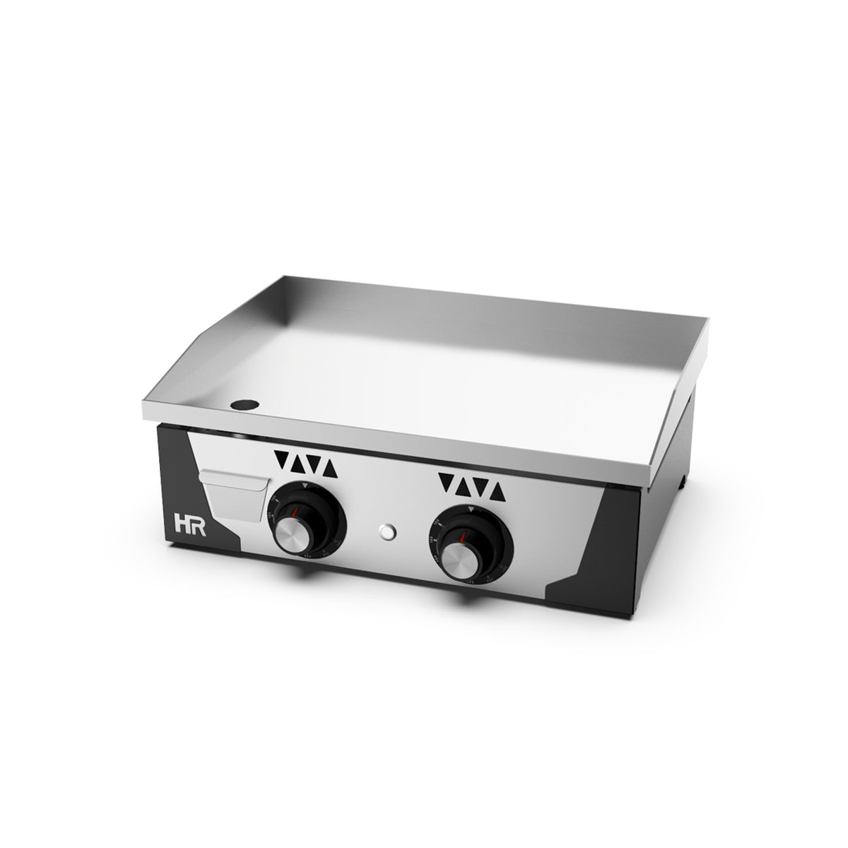 Plancha électrique 15 mm - Revêtement chrome - PLCE6100CR - CODIGEL