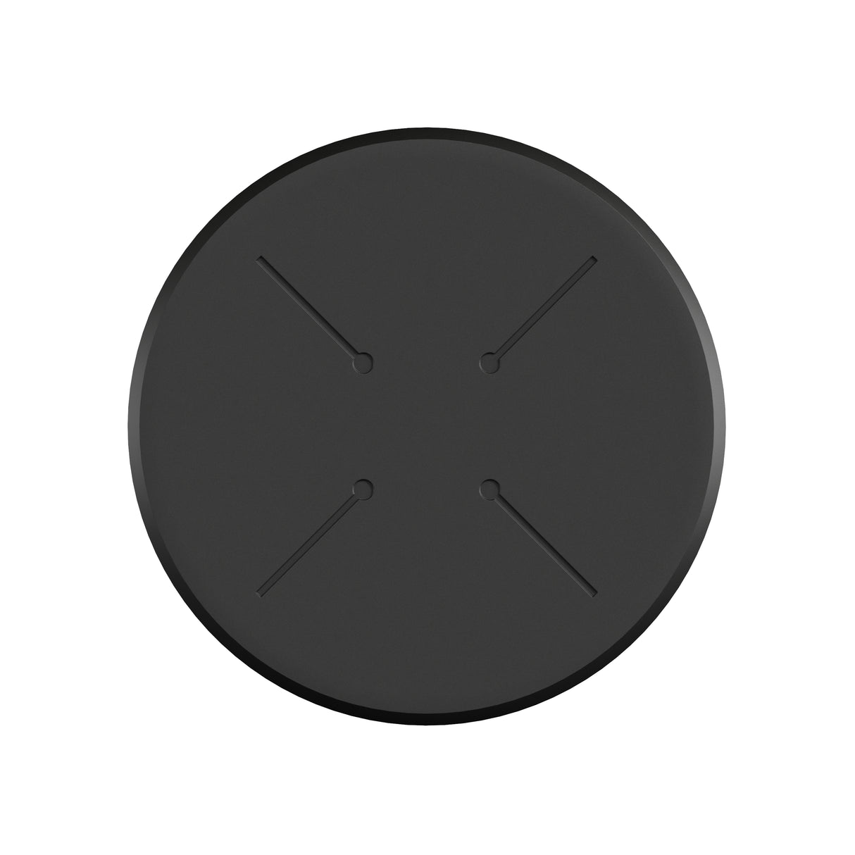 Urban table de bistrot avec piètement sable + plateau HPL Midnight Marble Ø70 cm - VEBA - 1 pcs