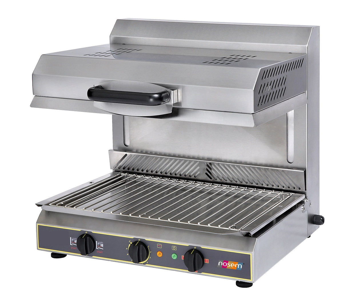 Salamandre électrique à plafond mobile - Grille 495 x 375 mm - SEM600PDS - Nosem