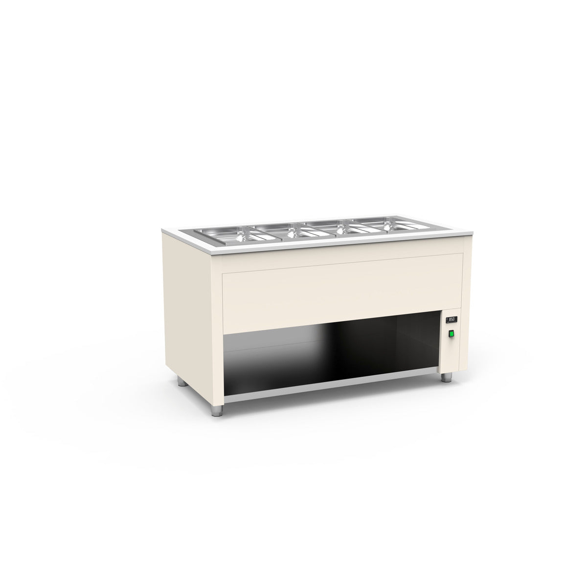 Smart Buffet bain marie à eau - SBCCH-2G-B - CODIGEL