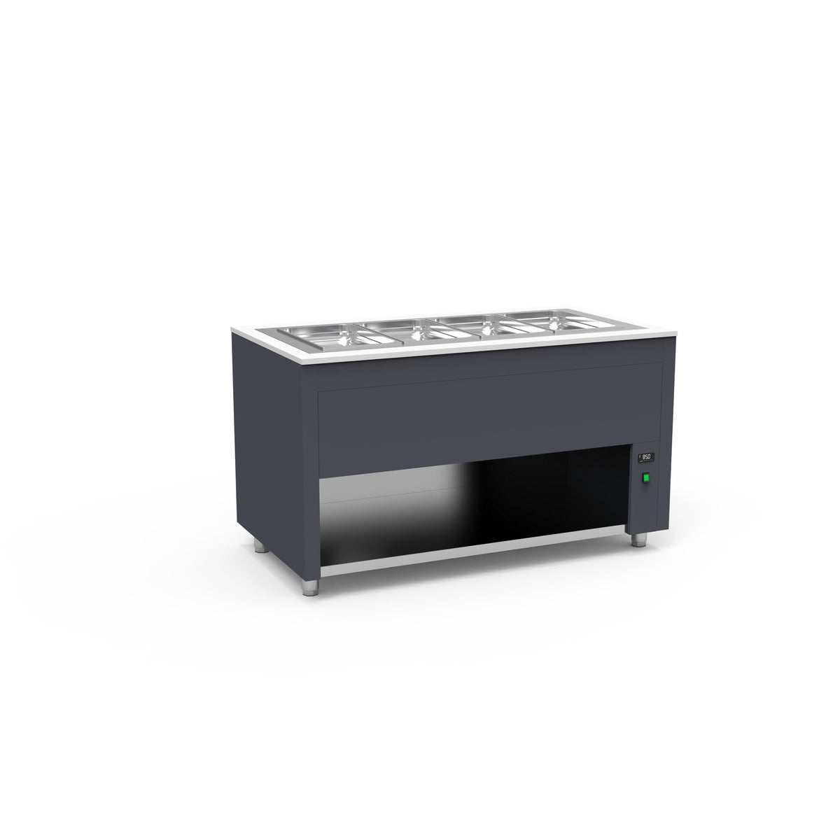 Smart Buffet cuves chaudes bain marie sec - SBCS-2G-G - CODIGEL