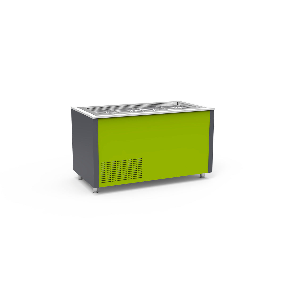 Smart Buffet cuve froide ventilée - SBCV-4G-G - CODIGEL