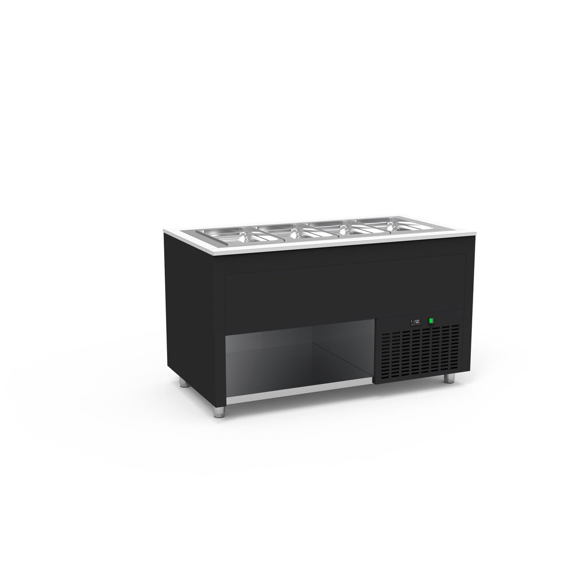 Smart Buffet cuve froide ventilée - SBCV-2G-N - CODIGEL