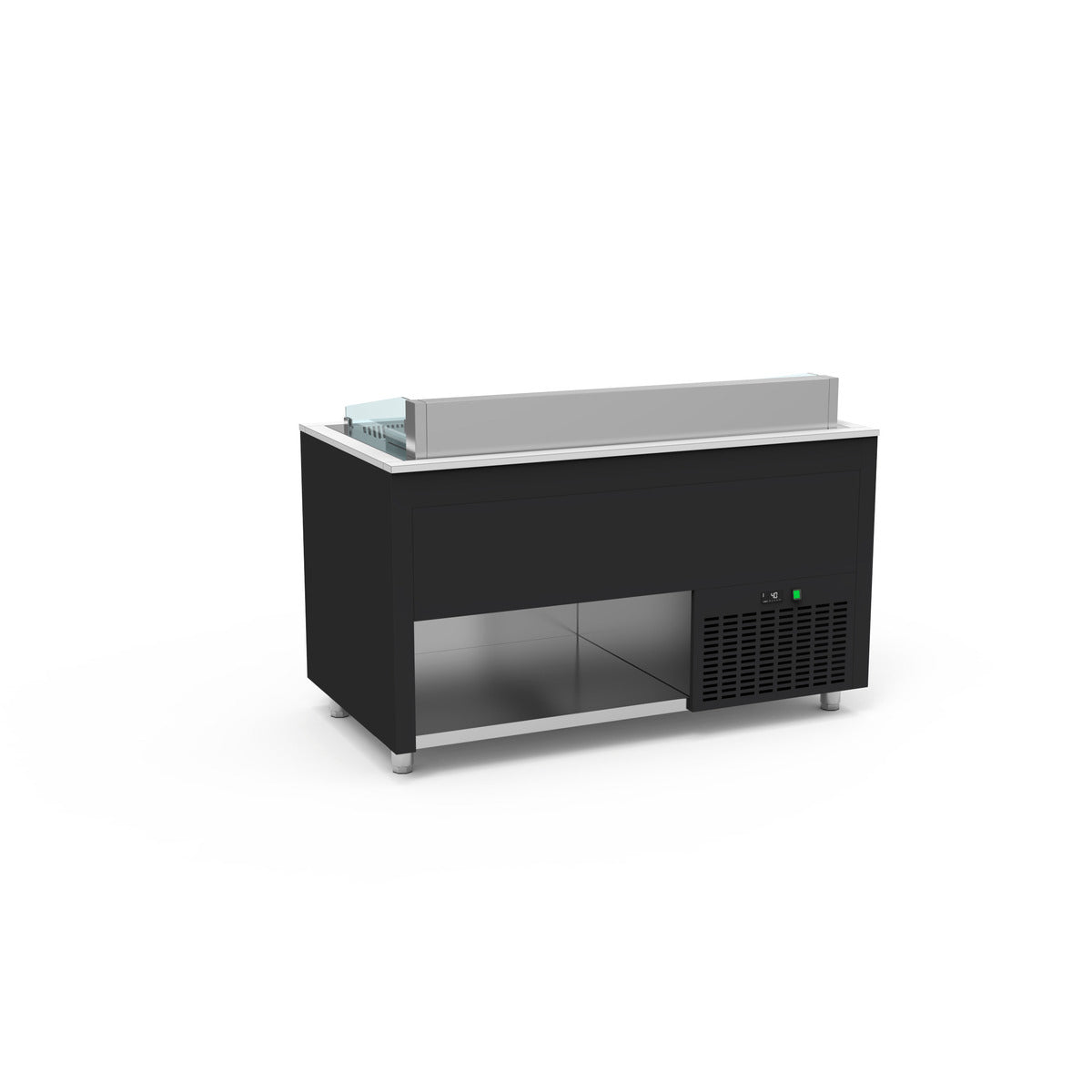 Smart Buffet cuve froide ventilée murale - SBCVM-4G-N - CODIGEL