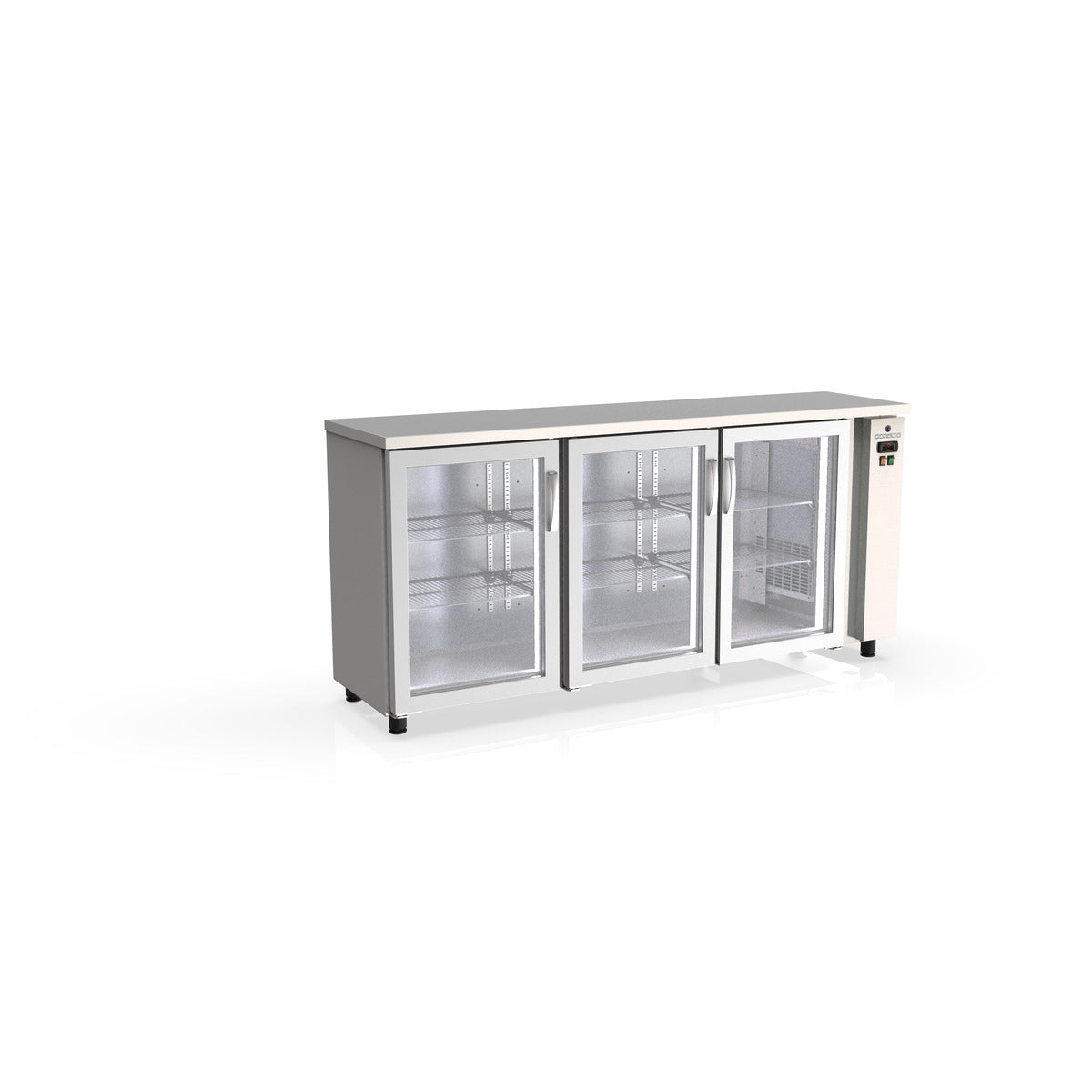 Arrière-bar positif s/gpe 3 p. vitrées battantes - SBIEP-190 - CODIGEL