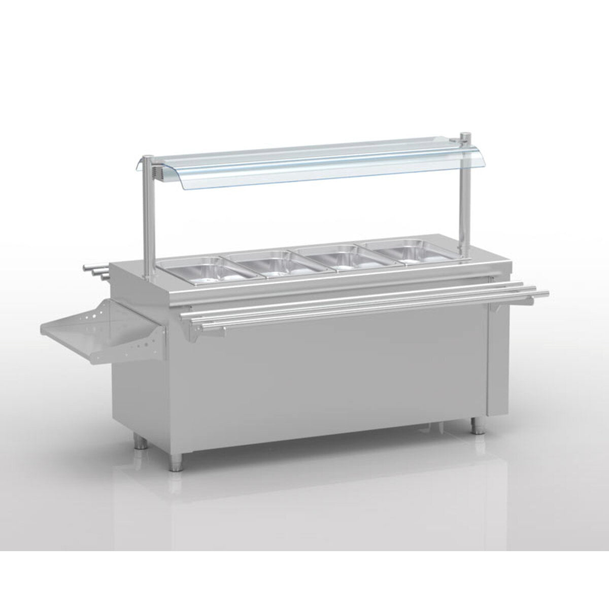 Ilot central ventilé avec bain marie à chaleur sèche - SBVC-160 - CODIGEL