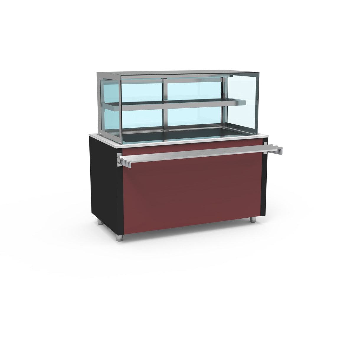 Smart Buffet vitrine chaude centrale - SBVCA-3G-N - CODIGEL
