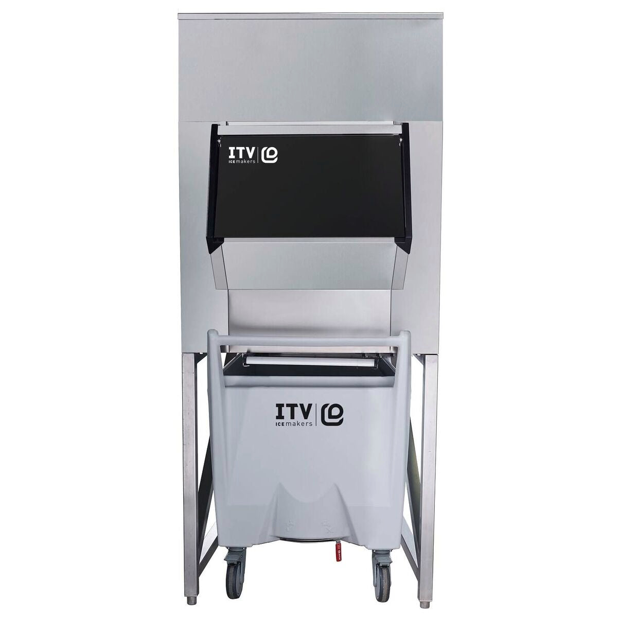 Bac de stockage avec chariot - Stockage: 412kg - SCS300-19653 - CODIGEL