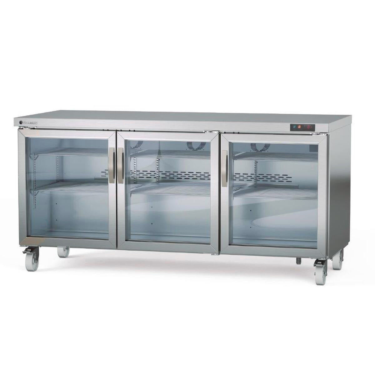 Meuble froid haut rendement 3 porte vitrée - SDV-72 - CODIGEL