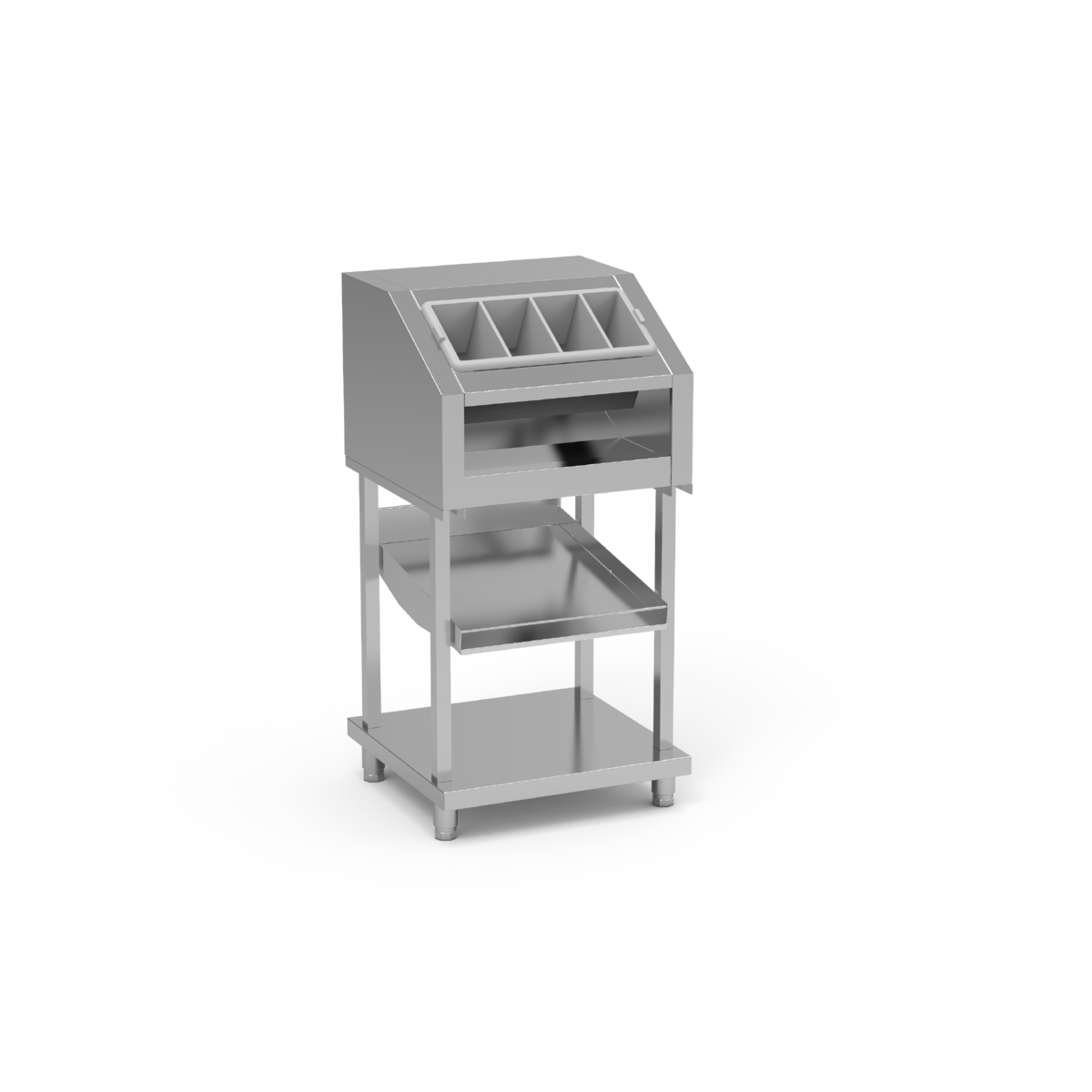 Distributeur sur pied avec étagère - Self enfant - SIPNP - CODIGEL