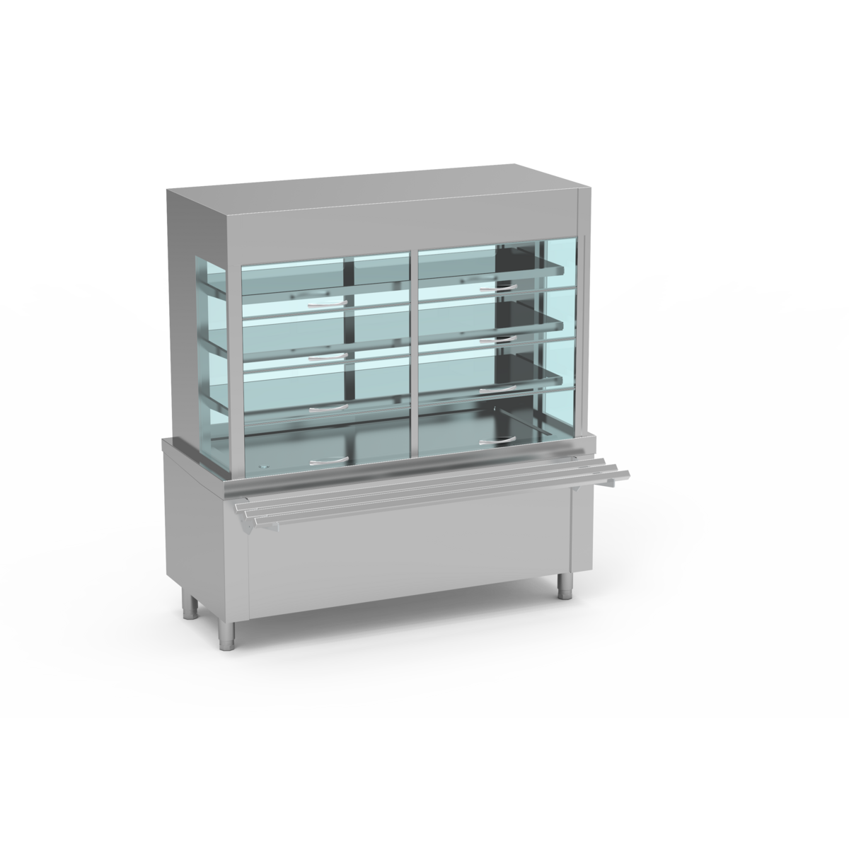Meuble avec vitrine et plaque sans réserve - SIVPN-160 - CODIGEL
