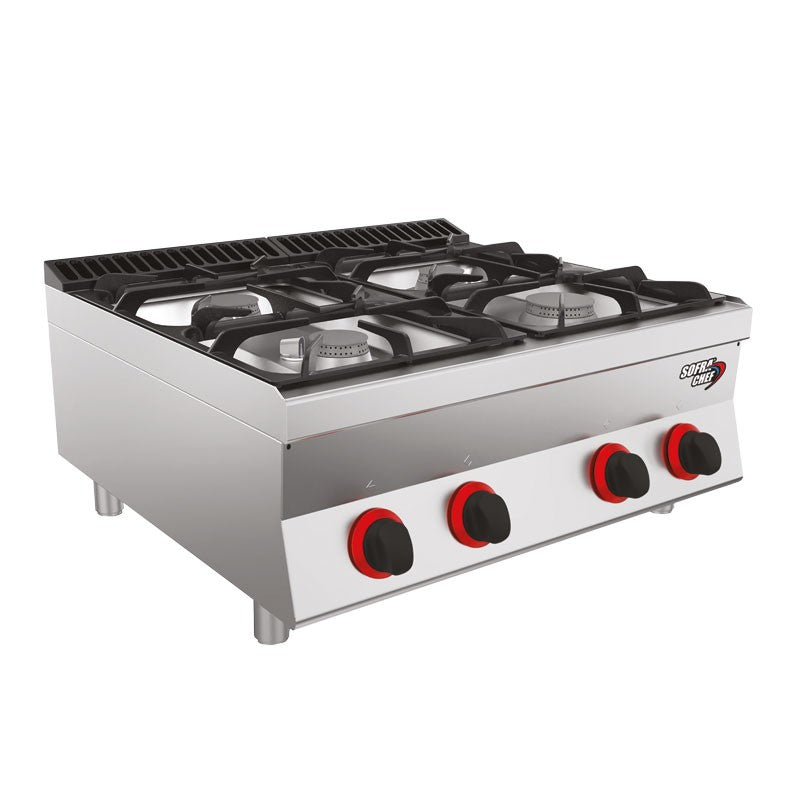 SOFRACHEF - Top 4 feux gaz - 7ST4F30G