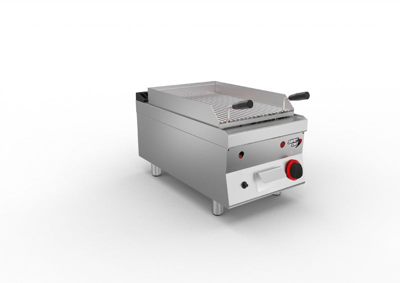 SOFRACHEF - Top grillade pierre de lave gaz 400 - 7STGPL4G