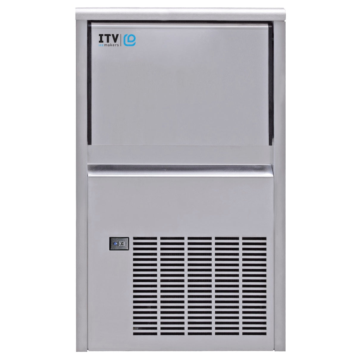 Machine à glaçons à injection - Prod. (24H): 22kg - Refroidissement AIR - Glaçons pleins 17 g - STELLA25A - CODIGEL