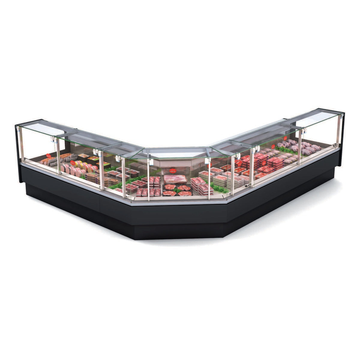 Vitrine horizontale prof 1100 - Neutre - VE-10N-30-RR - CODIGEL main image 1
