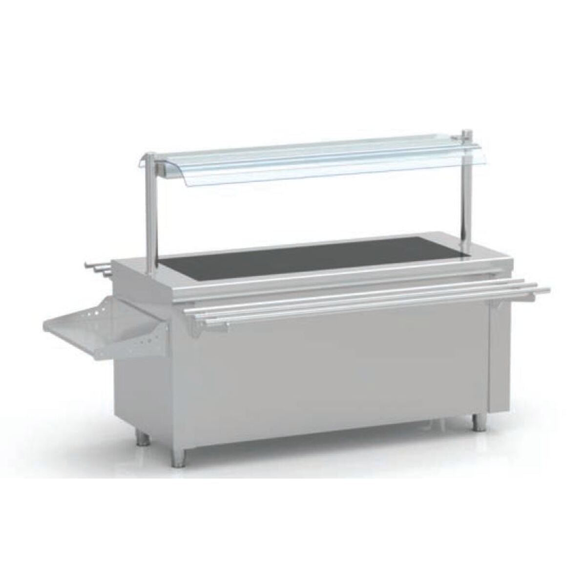 Ilot central avec plaque vitrocéramique - SVTC-160 - CODIGEL