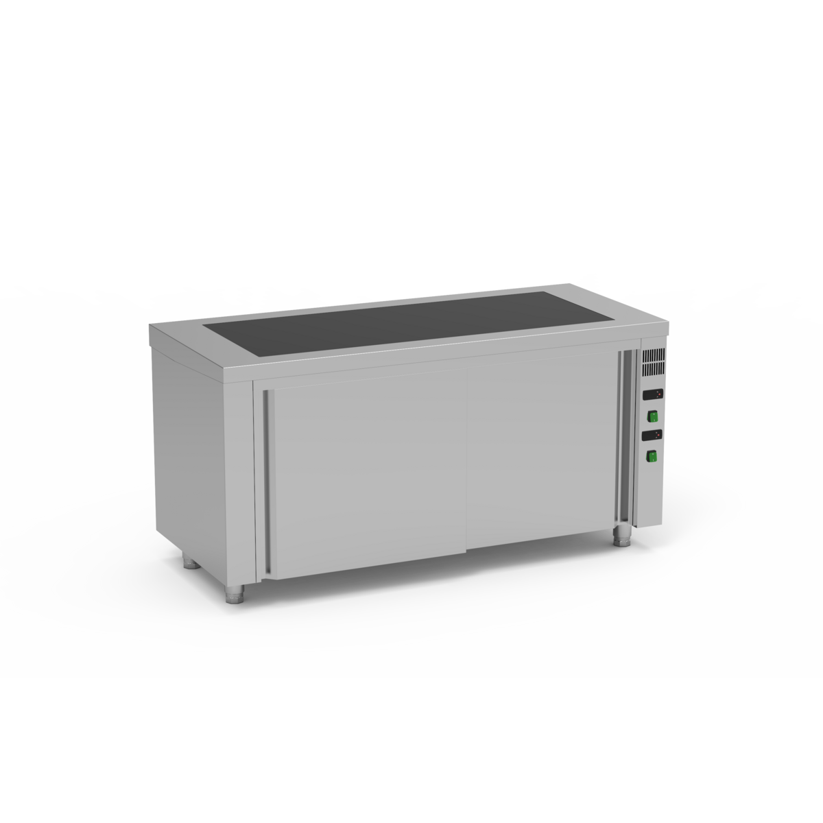 Meuble vitrocéramique avec réserve chaude - SVTR-225 - CODIGEL