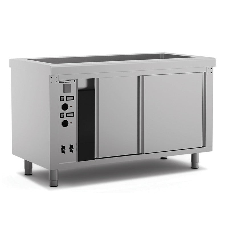 Table bain-marie sans étuve sans décor - SELF-SERVICE 750 - SEB1450-SD - Nosem