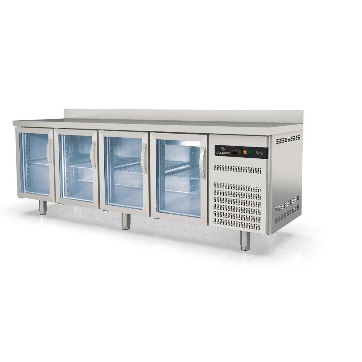 Meuble 700 positif S-Line - 4 portes vitrées - TGRV-225-S - CODIGEL