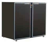 Unifrigor - Arrière-bar Skinplate - Série CLASSIC - Sans groupe - 2 larges portes pleines - 323 litres - U52LSSG