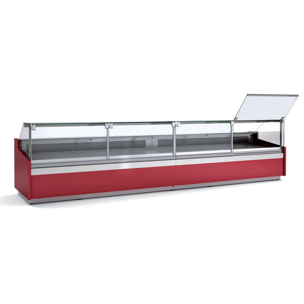 Vitrine avec vitre relevable prof 1100 - VE-10E-15-RC-TF - CODIGEL