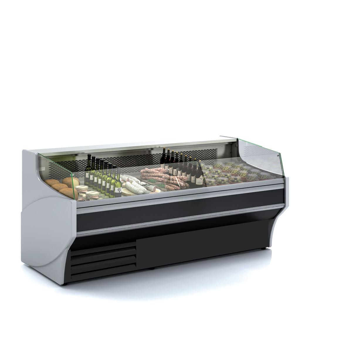Vitrine libre service profondeur 1100 - VEA-10-13-RC-TF - CODIGEL