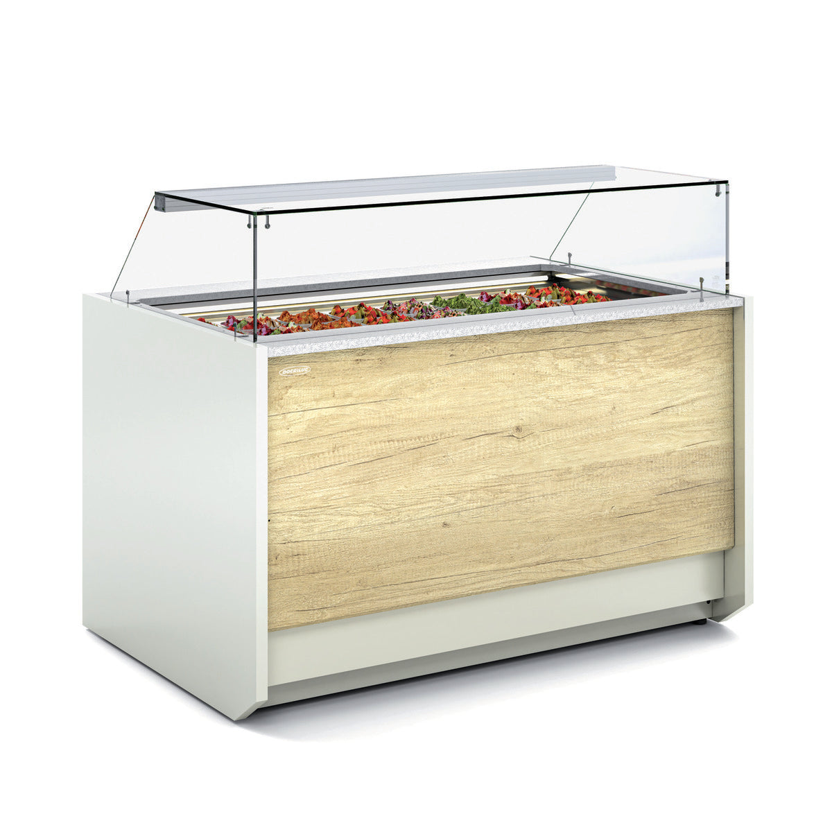 Vitrine saladette profondeur 1000 - VETB-10-20-TF1/1 - CODIGEL